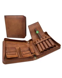 Guy Janot Cigar Travel Case, Caribbean