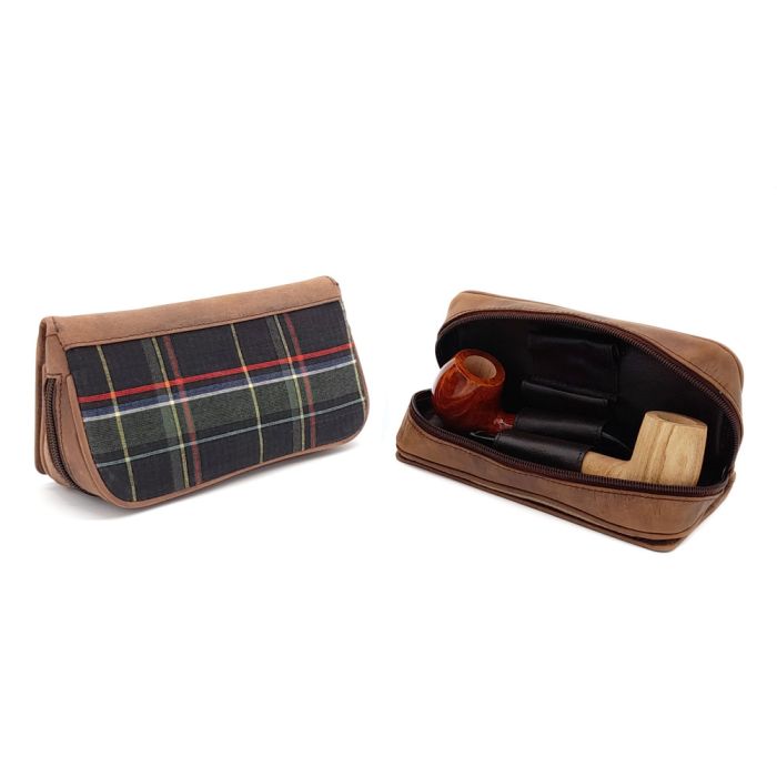 Guy Janot Pfeifentasche 2er Scotland green