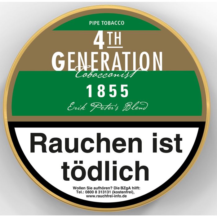 4th Generation 1855 Erik Peter's Blend Tabak