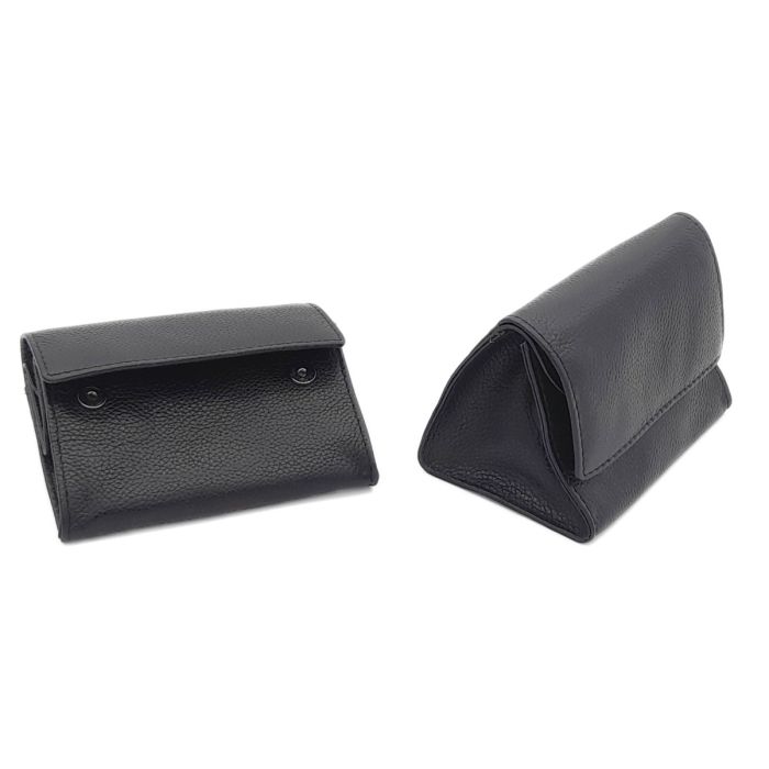 Guy Janot Tabakbeutel Leder, schwarz