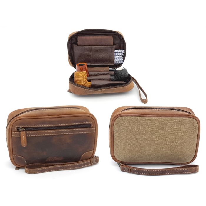 Guy Janot Pfeifentasche Buffalo-Canvas 6236