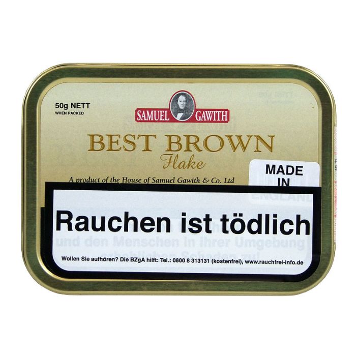 Samuel Gawith Best Brown Flake, 50g Pfeifentabak kaufen