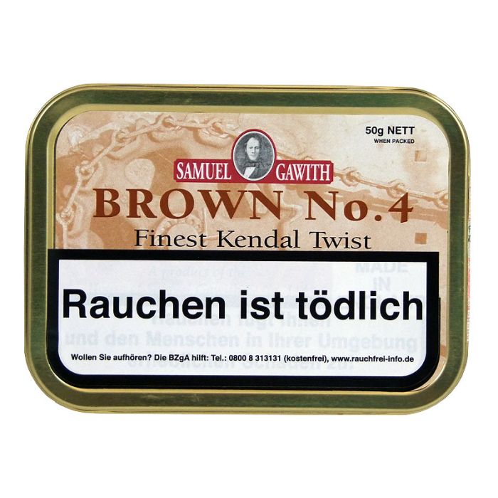 Samuel Gawith Brown No 4, 50g  Pfeifentabak kaufen