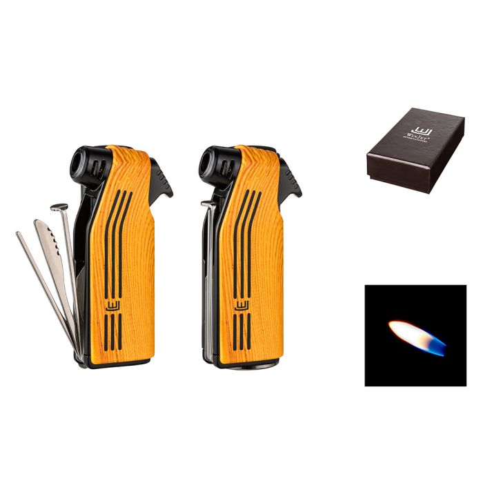 Pfeifenfeuerzeug Winjet Holzoptik