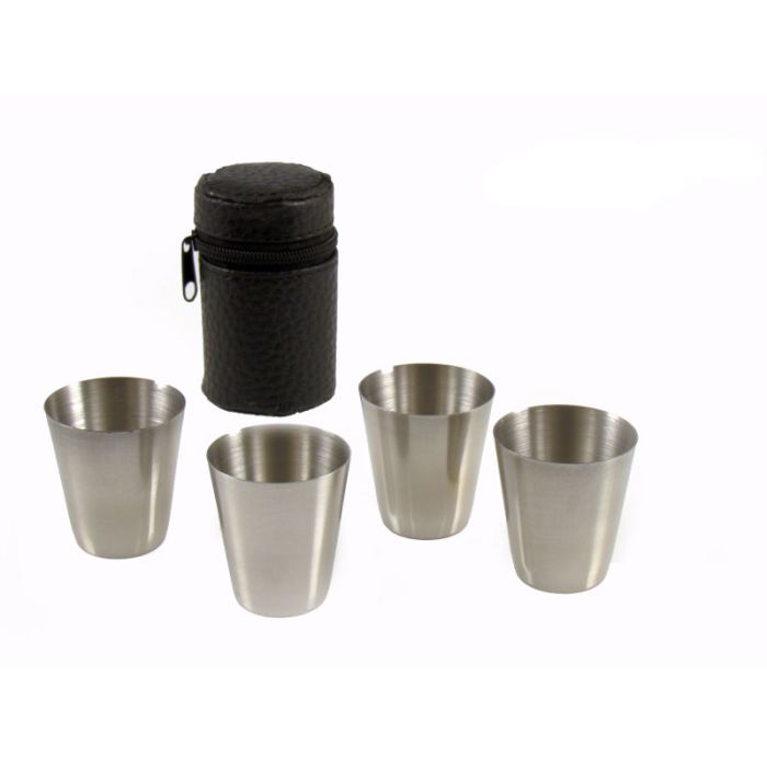 Flachmann-Becher, Chrom kaufen