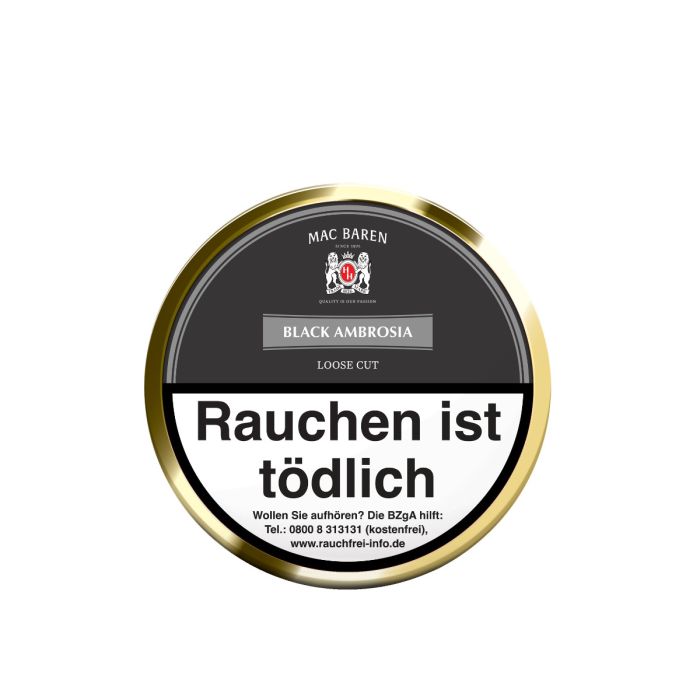 Mac Baren Black Ambrosia, 100g Pfeifentabak