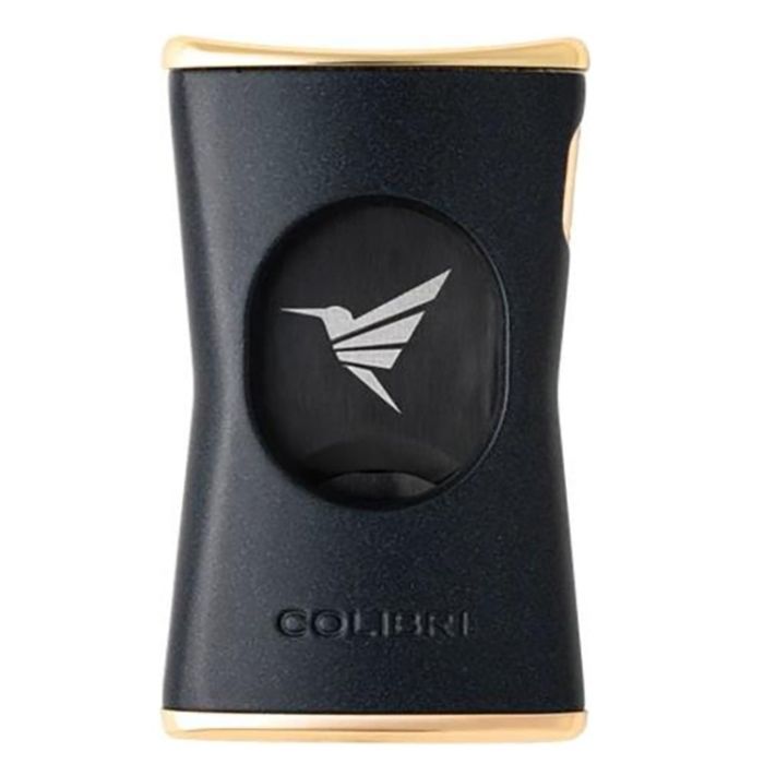 Colibri Zigarrenabschneider Slim schwarz/gold