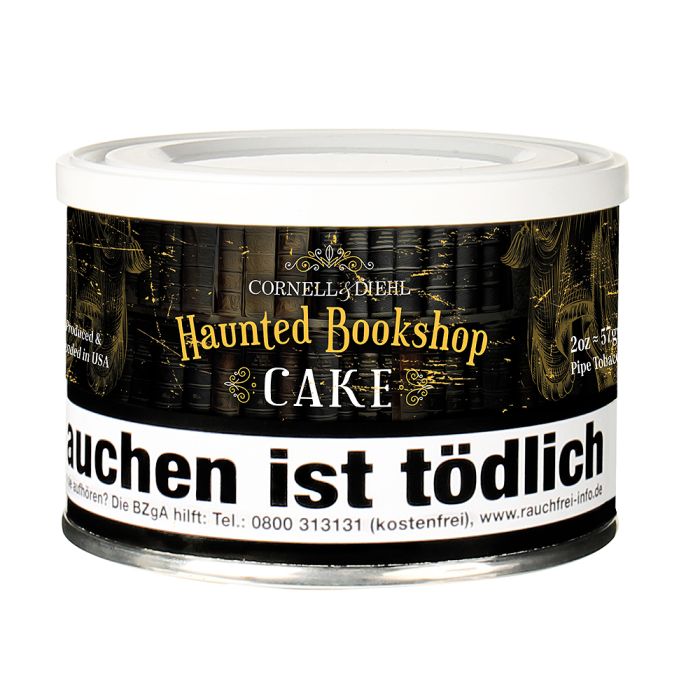 Cornell & Diehl Haunted Bookshop Cake Tabak