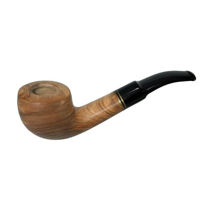 Olivenholz Pfeife Adsorba Half Bent kaufen