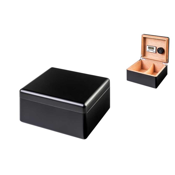 Angelo Humidor schwarz matt
