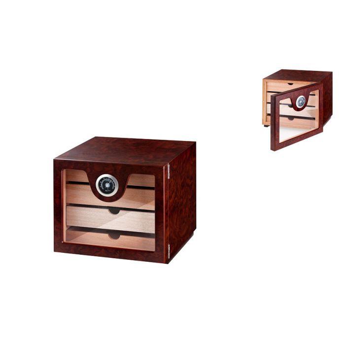 Angelo Humidor Cabinett Braun