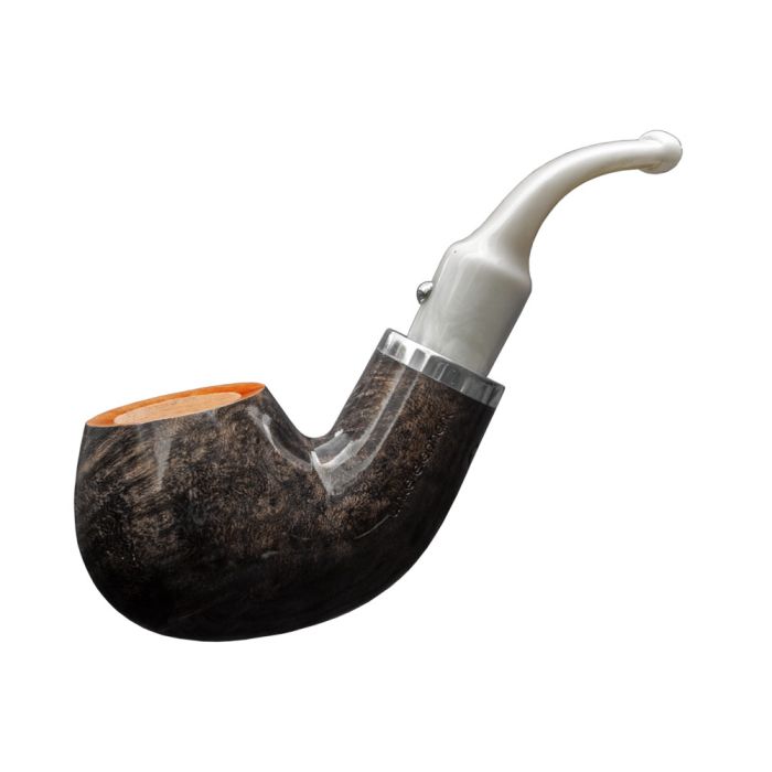 White Elephant Pfeife Ebony and Ivory Grey 1 kaufen