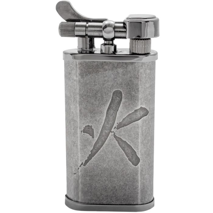 Pfeifenfeuerzeug Kiribi Kabuto Takara Black