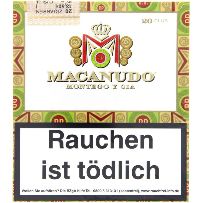 Macanudo Club Cigarillos kaufen