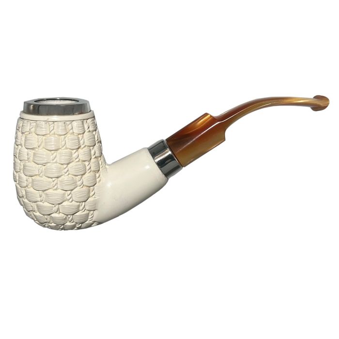 Meerschaumpfeife Flechtmuster