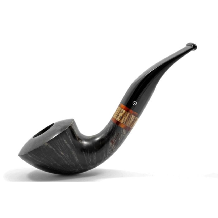 Molina Zebrano Pfeife Calabash grey