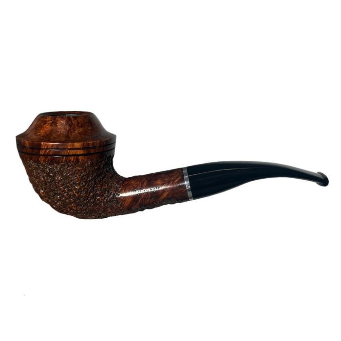 Lorenzetti Freehand Pfeife Rusticato Soft Bent