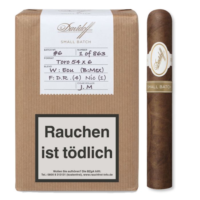 Davidoff Small Batch No. 6 Zigarre