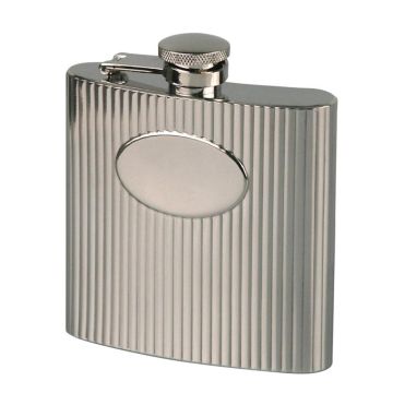 Flachmann Edelstahl Welle