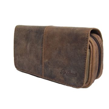 Guy Janot Pfeifentasche 2er Buffalo Canvas 