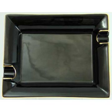 Keramik-Zigarrenascher schwarz