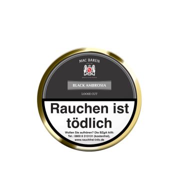 Mac Baren Black Ambrosia, 100g Pfeifentabak