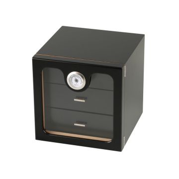 Humidor Schrank, schwarz